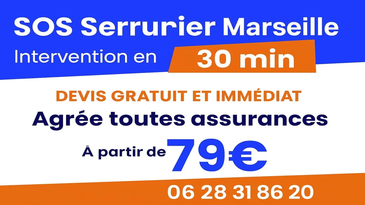 Serrurier Les Olives Marseille 13013 pas cher pour ouverture de porte en urgence et dépannage serrurerie rapide